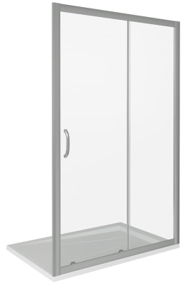 душевая дверь стеклянная bas infinity wtw 110х185