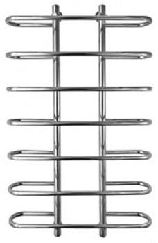 Полотенцесушитель водяной Energy AERO 1000x600, Хром Полотенцесушитель водяной Energy AERO 1000x600