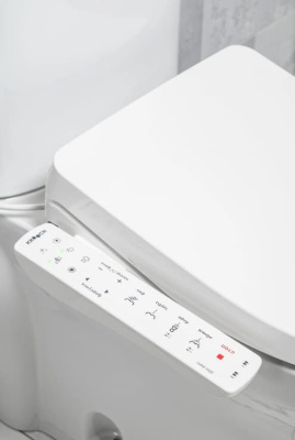 крышка-биде для унитаза электронная krooch slim aero удлиненная