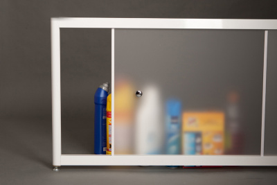 экран под ванну a-screen матовый 2 шторки 120 - 150