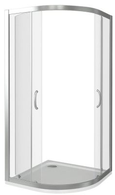 душевое ограждение угловое bas infinity r 90х90