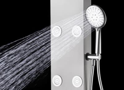 душевая панель aquanet galaxy matt