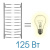 полотенцесушитель электрический energy grand 1200x600