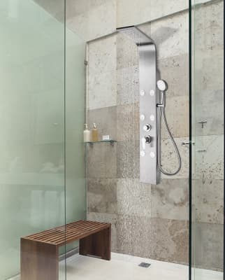 душевая панель aquanet galaxy matt