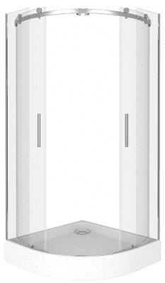 душевое ограждение bas galaxy r-td 90x90