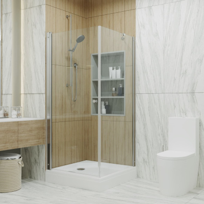 душевой уголок квадратный тритон форта 90x90