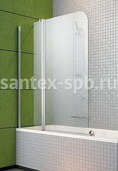 Шторка для ванны стеклянная Radaway EOSII PND 130