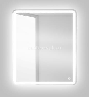 Зеркало для ванной с сенсорной подсветкой BELBAGNO SPC-MAR-500-600-LED-TCH 50х60