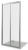 душевая дверь складная bas infinity - инфинити sd 80x185 прозрачное