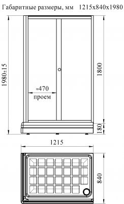 душевой уголок радомир верчелли