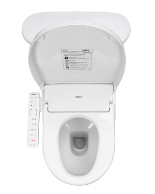 крышка-биде для унитаза электронная krooch slim aqua удлиненная