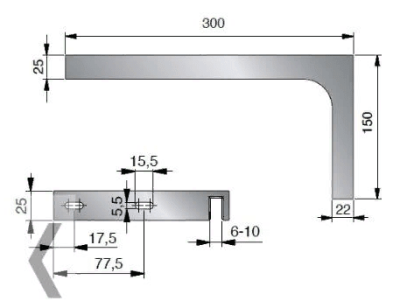душевая перегородка стеклянная woterglass type-62-2