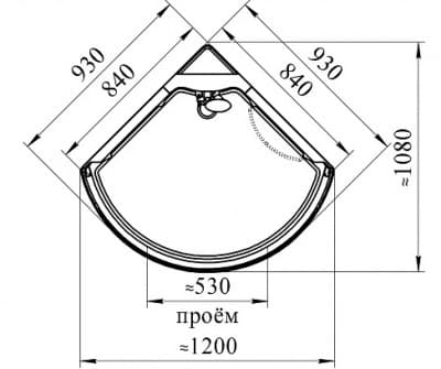 душевая кабина радомир паола - 1