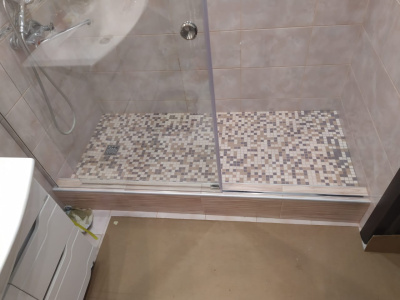 душевая дверь в нишу woterglass type-24 200x190 раздвижная