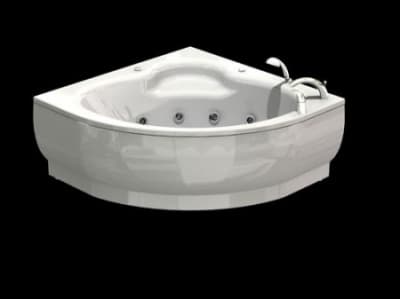 акриловая ванна акватек калипсо 146x146