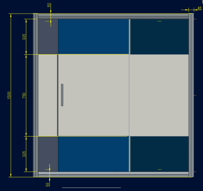 шторка для ванны стеклянная aquanet practic 160x150