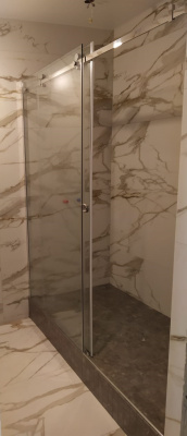 душевая дверь в нишу woterglass type-24 200x190 раздвижная