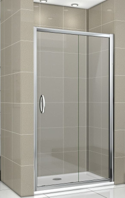 душевая дверь стеклянная bas infinity wtw 110х185