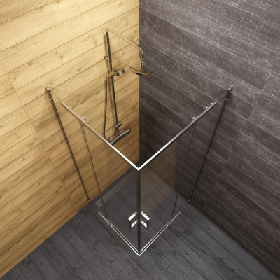 душевой уголок квадратный тритон каппа 90x90