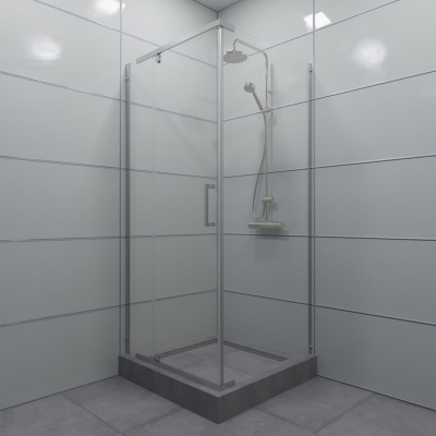 душевой уголок квадратный тритон терра 90x90 с поддоном