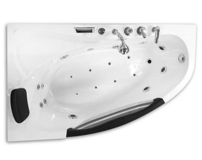 акриловая ванна с гидромассажем gemy g9046k l/r