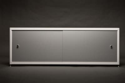 экран под ванну a-screen алюминий 2 шторки 150 - 170