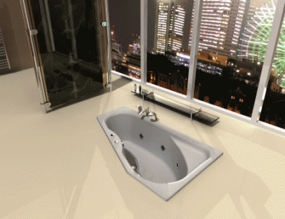 акриловая ванна акватек медея 170х95