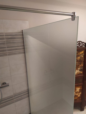 душевая перегородка стеклянная woterglass type-62-1