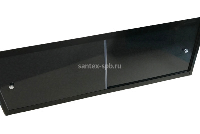 Экран под ванну A-Screen Luxe РАПСОДИЯ ЧЁРНЫЙ, размер 150 - 170