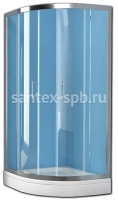 Душевое ограждение(уголок) Kolpa San Q line TKP  угловое стеклянное, из закаленого стекла 6 мм., производство Словения