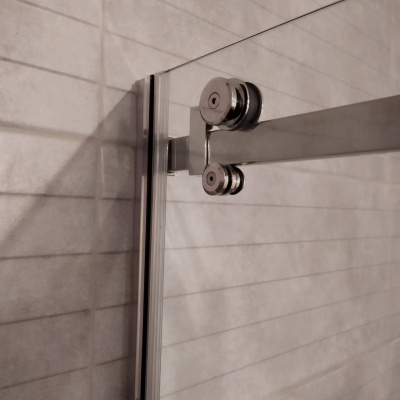 душевая дверь на заказ glassware type-24 с одной откатной дверью