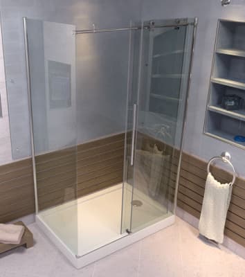 душевое ограждение bas пуэрта 130x90