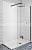 Душевая перегородка GlassWare TYPE-61B 110x200 прозрачное чёрный профиль