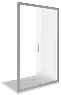 душевая дверь в нишу bas инфинити - infinity wtw 120х185 матовое