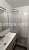 Душевая перегородка матовая из стекла 700x1800, Хром