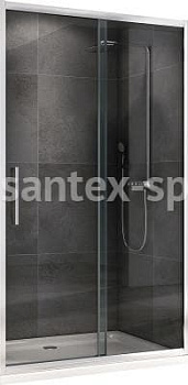 Душевая дверь в нишу ABBER AG30150H 150x195 Душевая дверь в нишу ABBER AG30150H 150x195