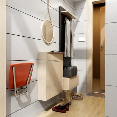 сиденье для душа ravak ovo b opal, clear