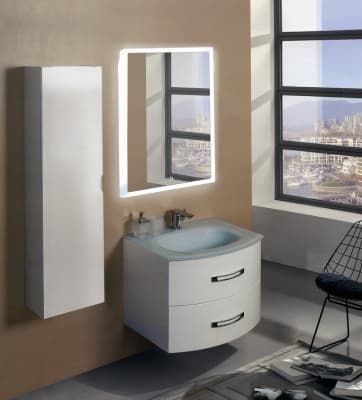 зеркало для ванны sevilla с led подсветкой 60х80