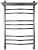 Полотенцесушитель водяной Energy PRESTIGE MODUS 800x500