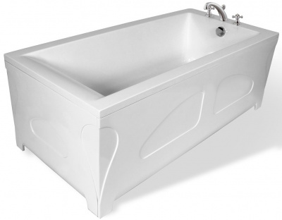 ванна из литьевого мрамора эстет дельта 1600х700
