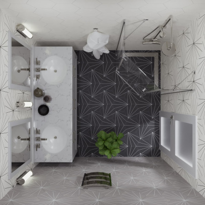 душевое ограждение пятиугольное тритон сигма 100x100 с поддоном