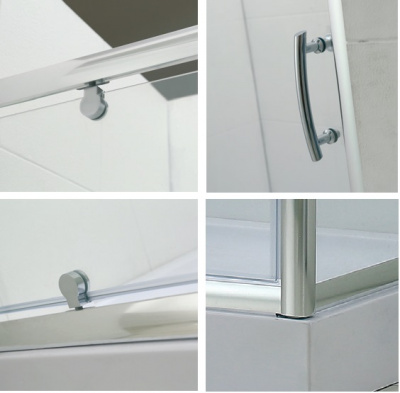 душевое ограждение bandhours frenk/side 99 90х90 без поддона