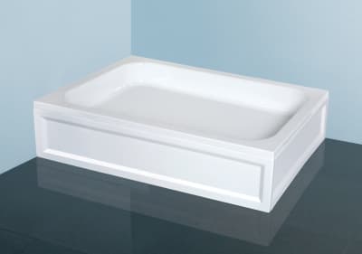 душевой поддон rgw b/cl 120x80