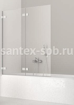 Шторка для ванны стеклянная Radaway ARTA PND 130