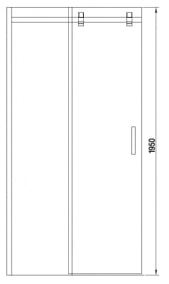 душевое ограждение bandhours rimini без поддона