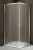 душевое ограждение без поддона bas latte cr 90х90 прозрачное