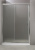 душевая дверь раздвижная belbagno uno-bf-1-115-c-cr 115x185