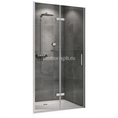 Душевая дверь в нишу ABBER AG08100P 100x195 складная