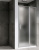 душевая дверь в нишу abber ag04110ms 110x195 распашная матовая