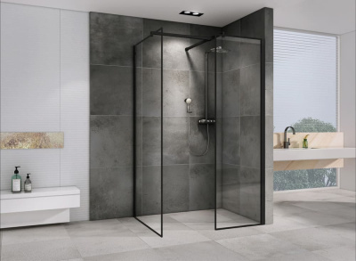 душевая перегородка abber ag67129b 120x90x200